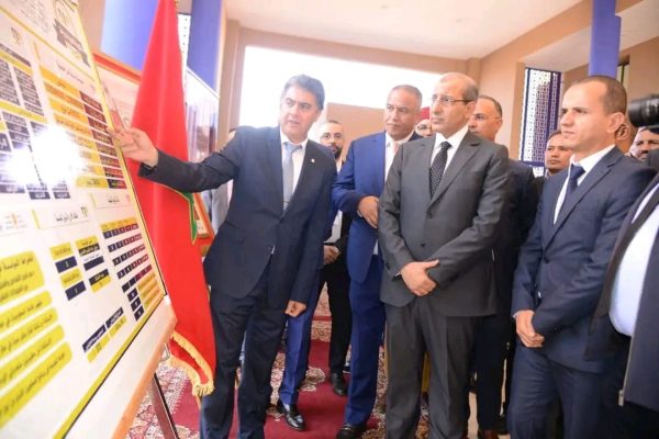 تدشين مشاريع تنموية بإقليم اليوسفية بمناسبة الذكرى التاسعة والستين لعيد الاستقلال المجيد